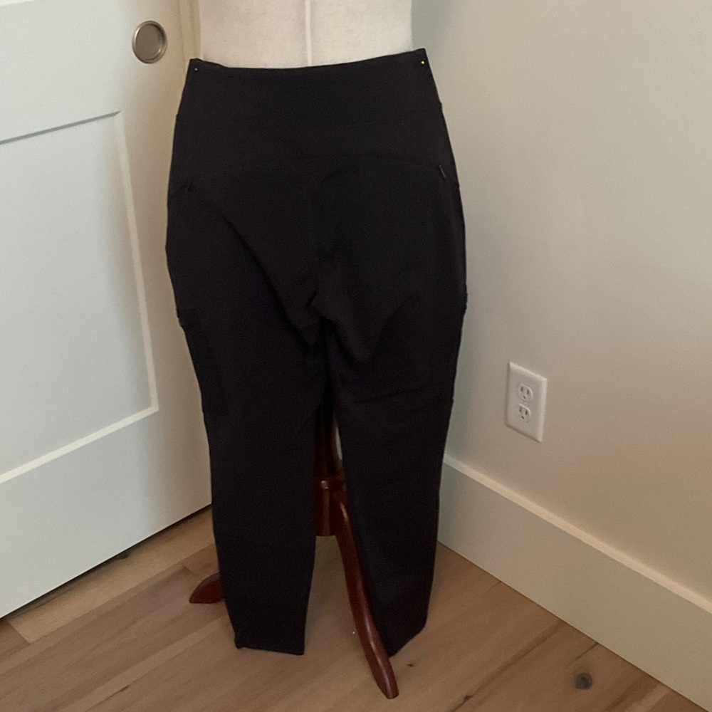 Athleta Black Zippered Pants